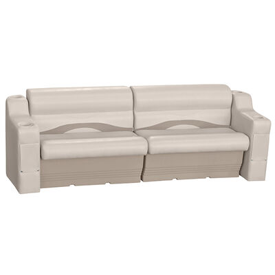 Toonmate Premium Pontoon Furniture Package, Standard Back/Side Seating, Stone/Mocha/Khaki